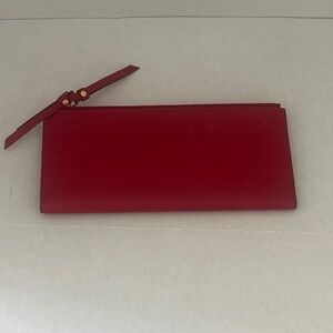 Louis Vuitton Adele Wallet Monogram Empreinte Red.